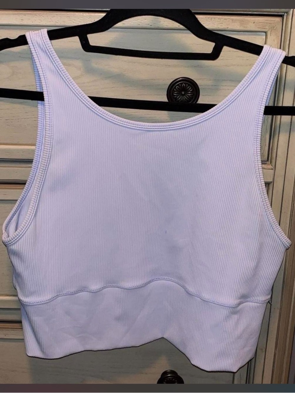 lululemon athletica size 12 power pivot tank ribbed